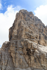 Fototapeta na wymiar Sexten Dolomites mountain Zwölferkofel in South Tyrol, Italy