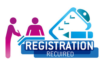 registration, form, vector, register
