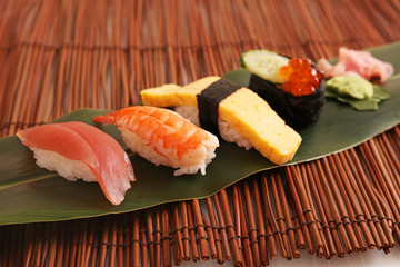 おいしそうなお寿司
