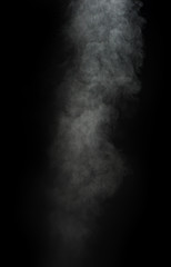 Abstract white smoke
