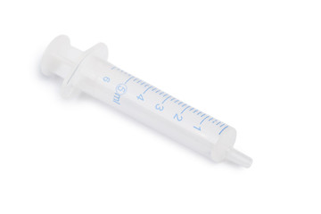 Single syringe isolated