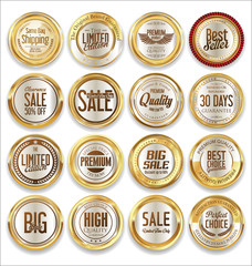 Luxury retro badge and labels collection