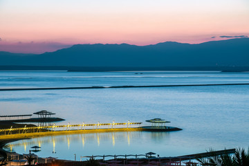 Beach in the early morning.