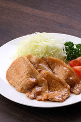 豚肉の生姜焼き