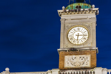 ancient clock tower