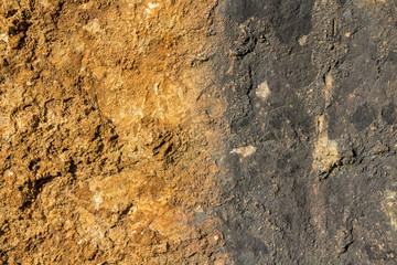 Brown soil texture