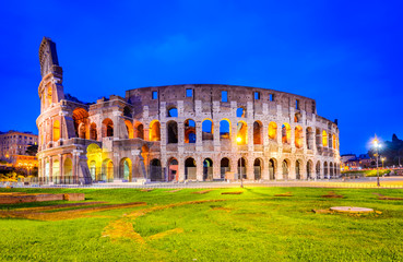 Fototapeta na wymiar Rome, Italy - Colosseum