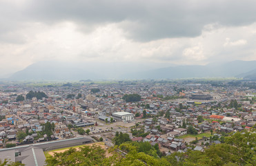 Fototapeta premium View of Ohno City, Fukui Prefecture, Japan