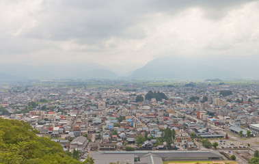 Fototapeta premium View of Ohno City, Fukui Prefecture, Japan