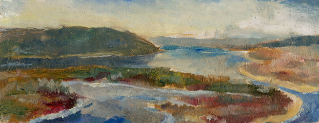 river and the island