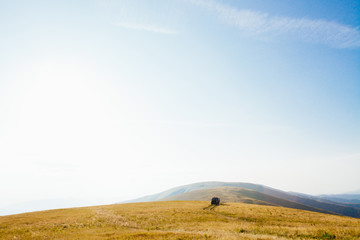 Obraz premium ukrainian carpathian mountains. Beautiful mountain landscape.