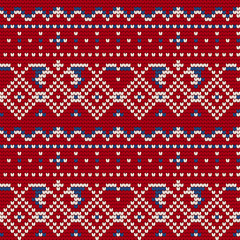 Traditional knitting pattern for Ugly Sweater
