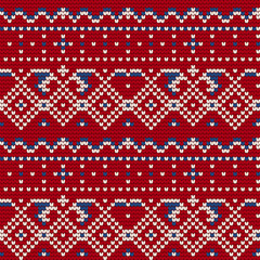 Traditional knitting pattern for Ugly Sweater