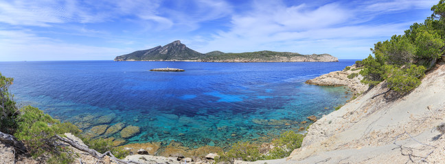 Fototapeta na wymiar The coast of Mallorca