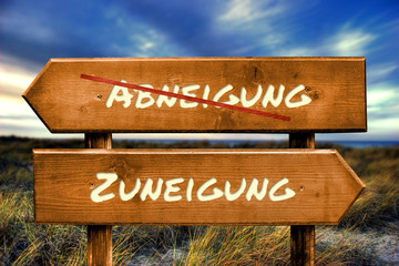 Schild 129 - Zuneigung