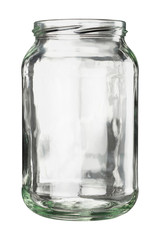 empty glass jar