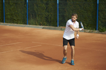 Obraz premium Let's play more right backhand .