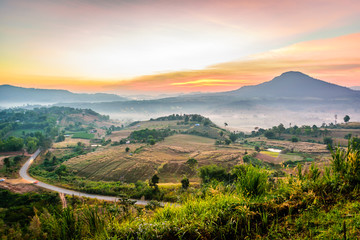 Obraz premium Sunrise at Khao Takian Ngo