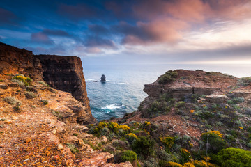 The coast of Portugal