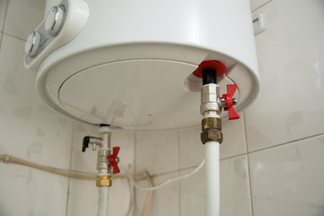 Fittings of electric boiler.