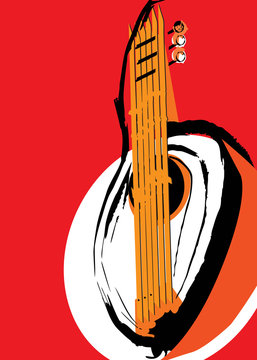 musical instruments onion string music chart art