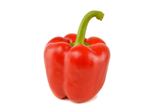 red raw bell pepper