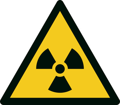 ISO 7010 W003 Warning; Radioactive material or ionizing radiation