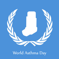 Asthma Day background