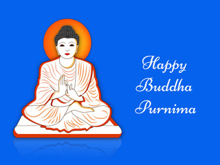Buddha Purnima background