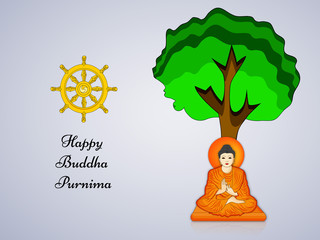 Buddha Purnima background