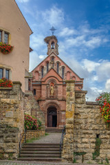  St. Leo Chapel, Eguisheim, Alsace, France