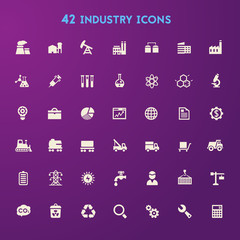 Big Industry icon set