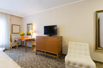 Hotel room interior
