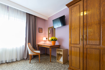 Interior of a hotel apartment