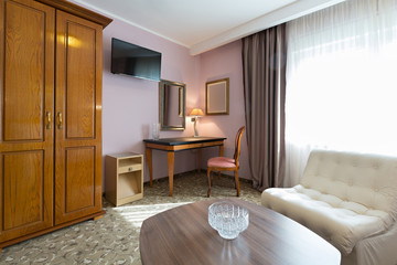 Interior of a hotel apartment