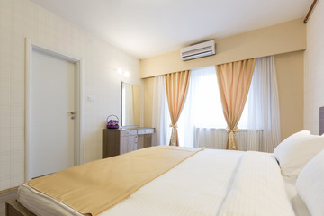 Modern hotel apartment interior