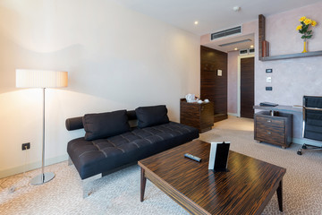 Interior of a hotel apartment