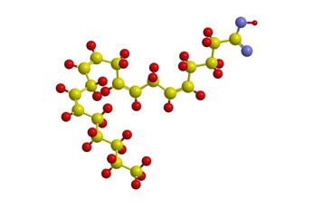 Molecular structure of Arachidonic acid