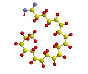 Molecular structure of Eicosapentaenoic acid