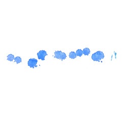 Colorful abstract watercolor texture with splashes and spatters. Modern creative watercolor background for trendy design.