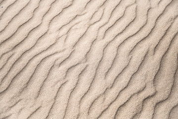 Beautiful white sand at the sea beach