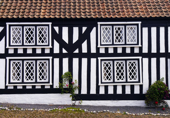 Mock Tudor house