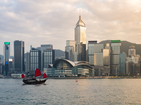 Victoria harbor : Hong Kong