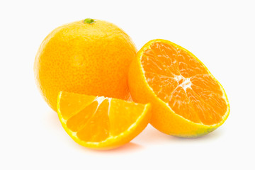 Orange isolated on white background