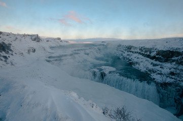 Fototapeta na wymiar Gullfoss waterfall