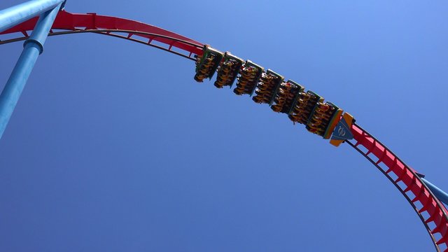 Fun Roller Coaster Ride