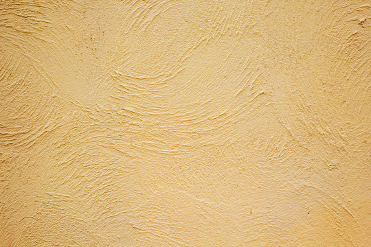 Yellow Cement Texture For Background