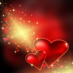 Valentine's day abstract background