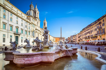 Obraz premium Piazza Navona, Rzym, Włochy