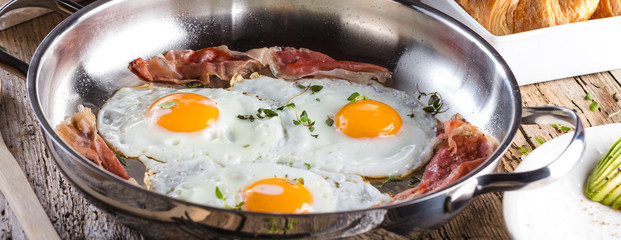 Frühstück Tisch Spiegelei 